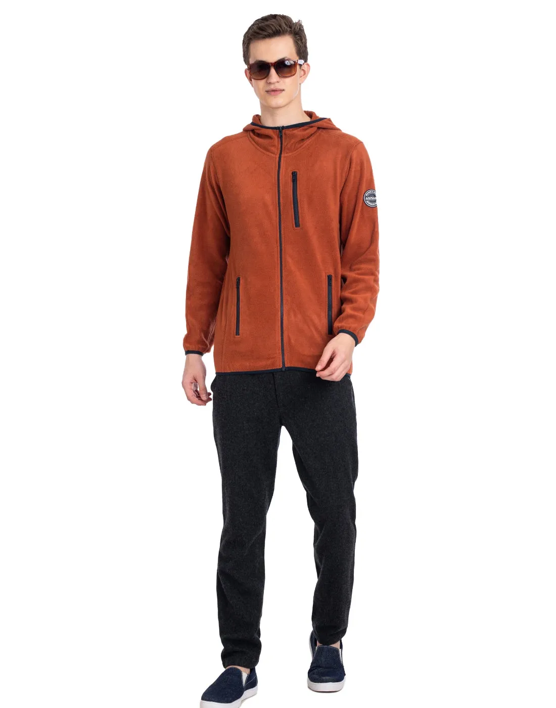 AXMANN POLOR ZIPPER SWEATSHIRT