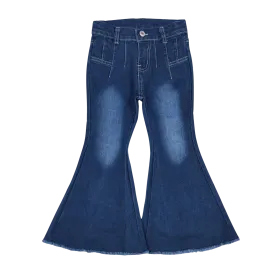 Blue Demin Jeans Bell Bottoms