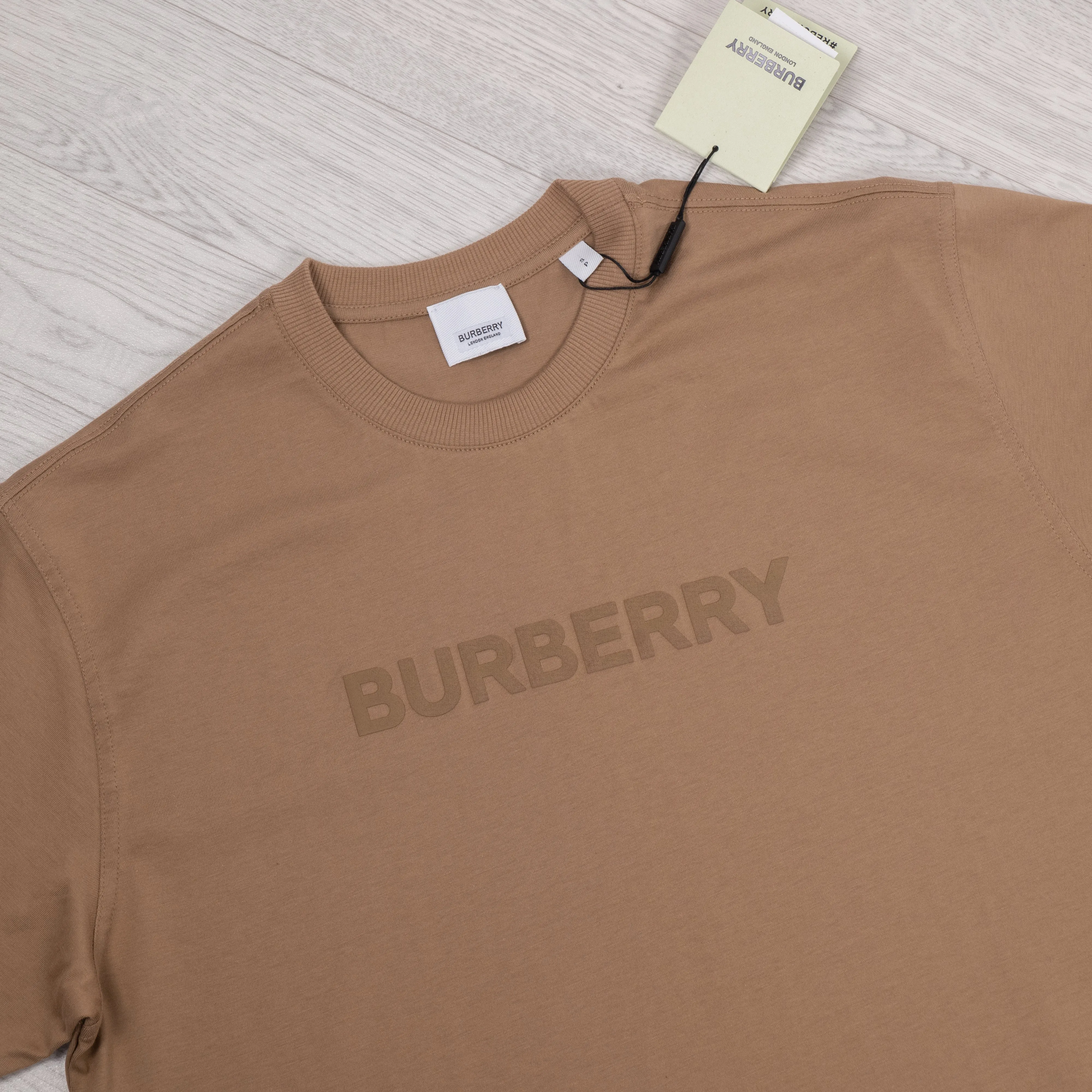 Brown Harriston Print T-Shirt.