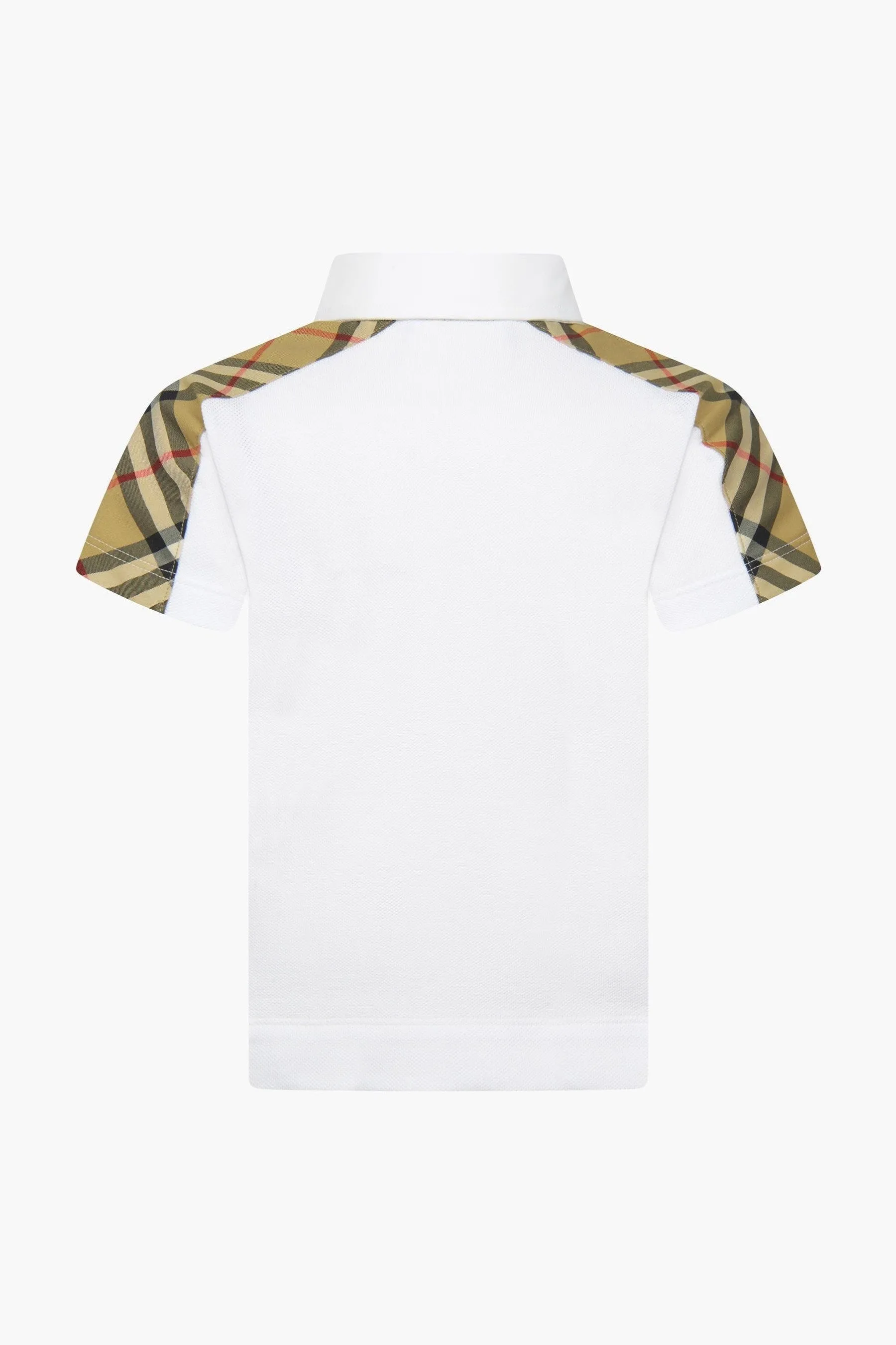 Burberry Baby Boys Cotton Branded Polo Shirt