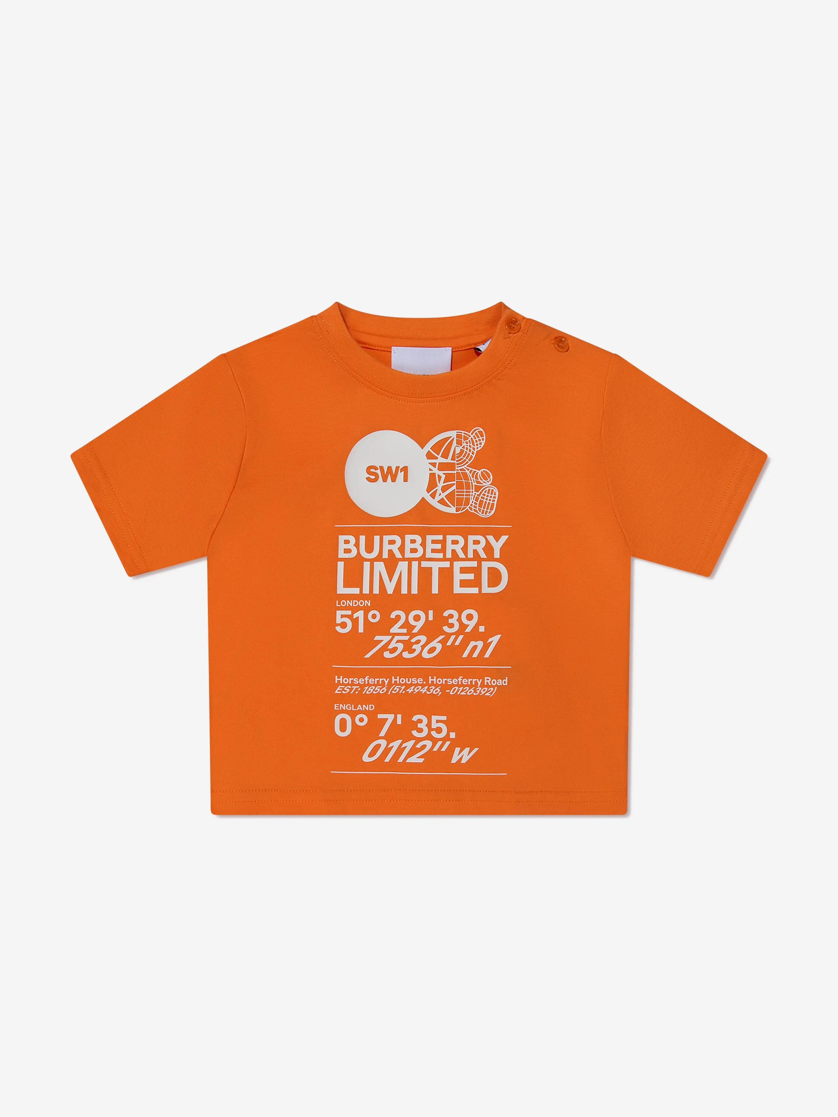 Burberry Baby Boys Joel Logo Print T-Shirt