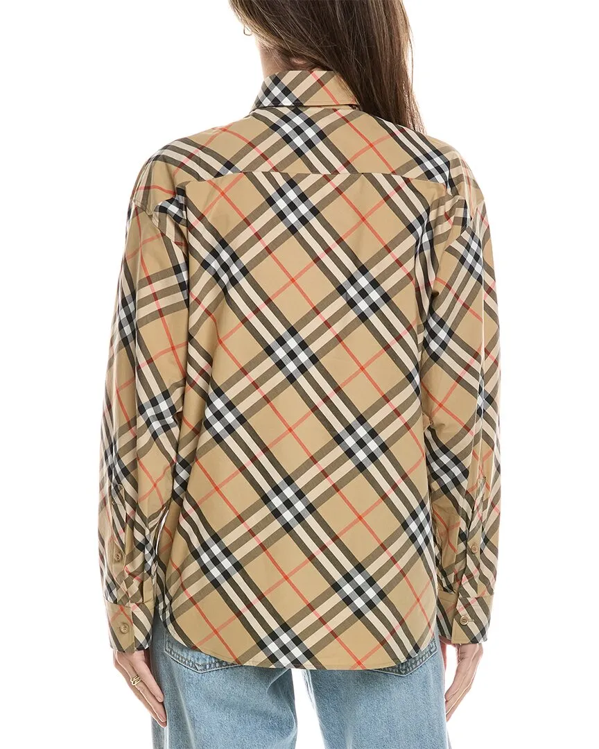 Burberry Check Pattern Shirt