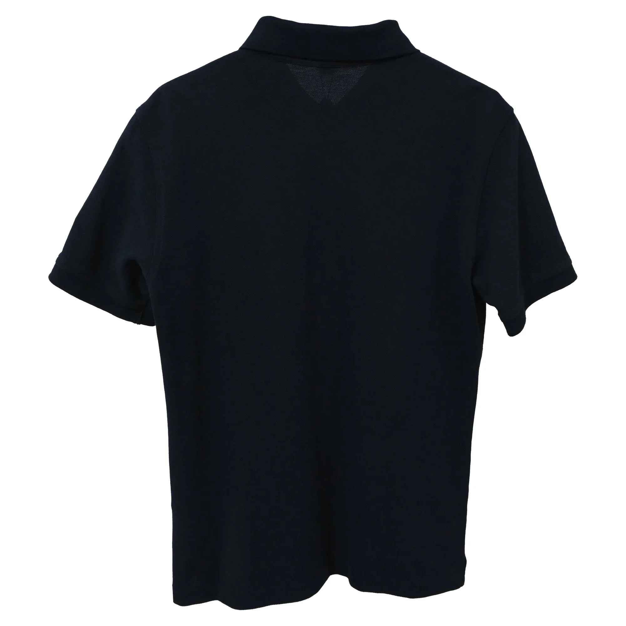 Burberry EKD Logo Polo Shirt in Navy Blue Cotton
