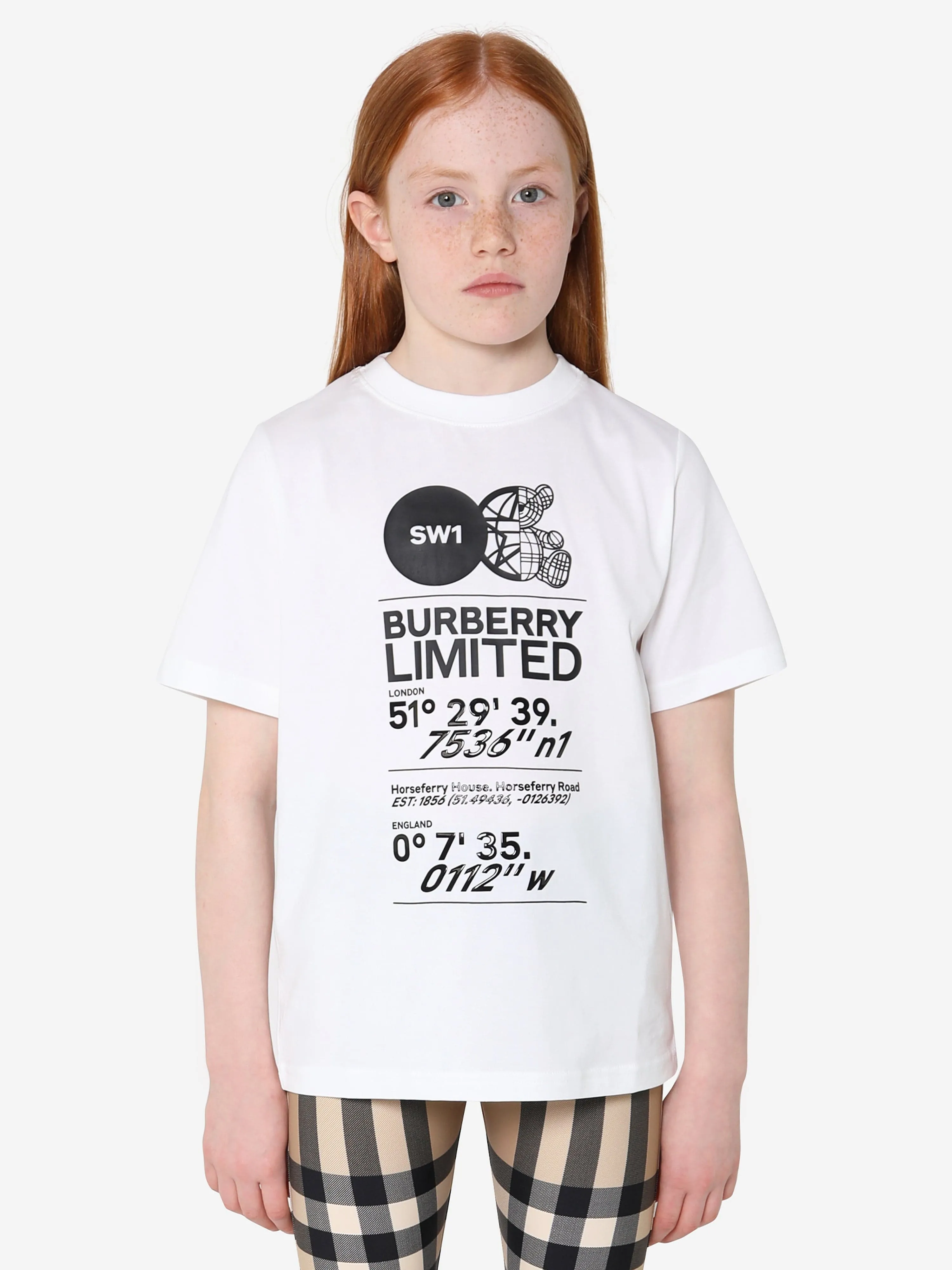 Burberry Girls Logo Print Joel T-Shirt