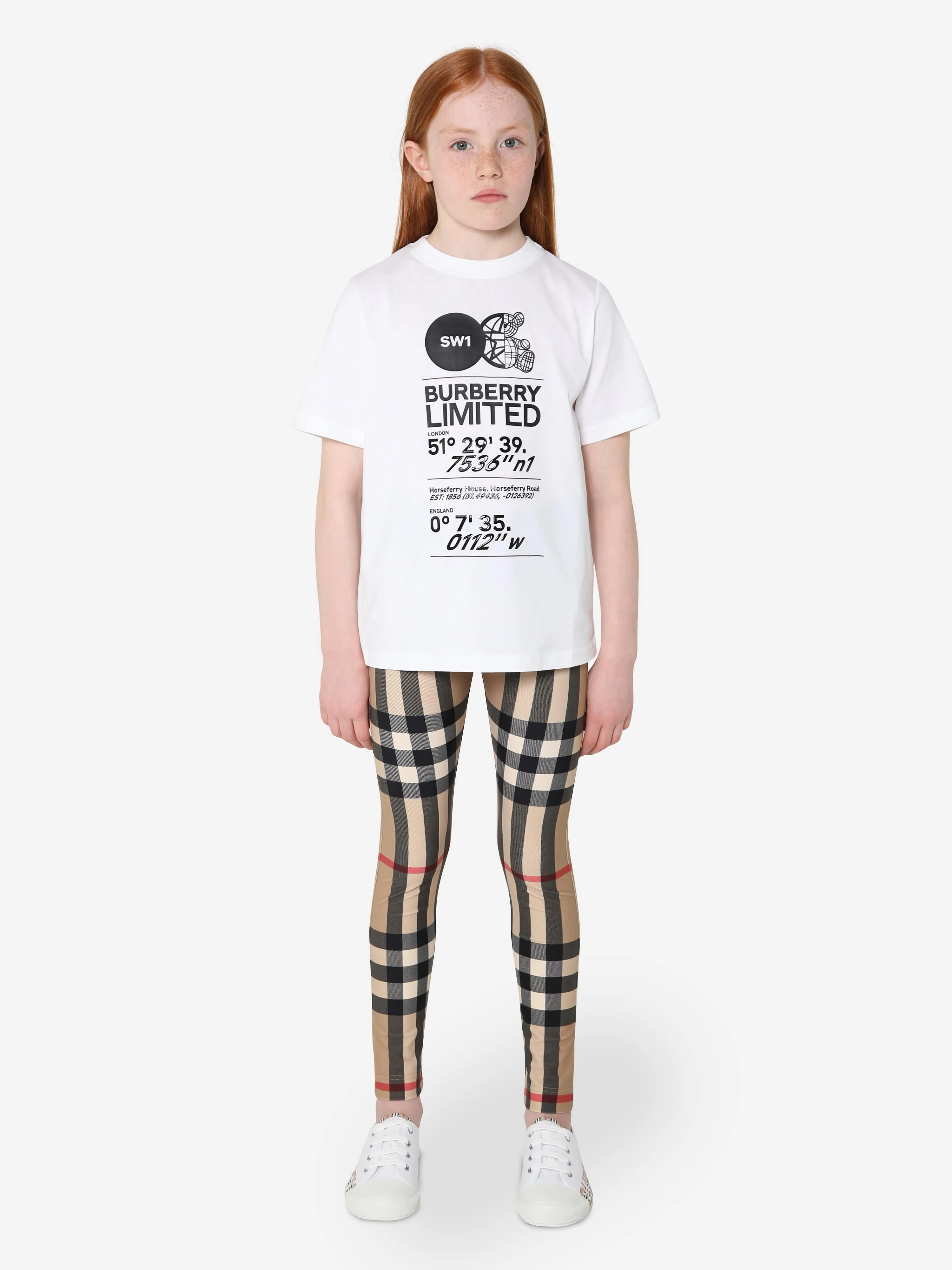 Burberry Girls Logo Print Joel T-Shirt