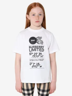 Burberry Girls Logo Print Joel T-Shirt