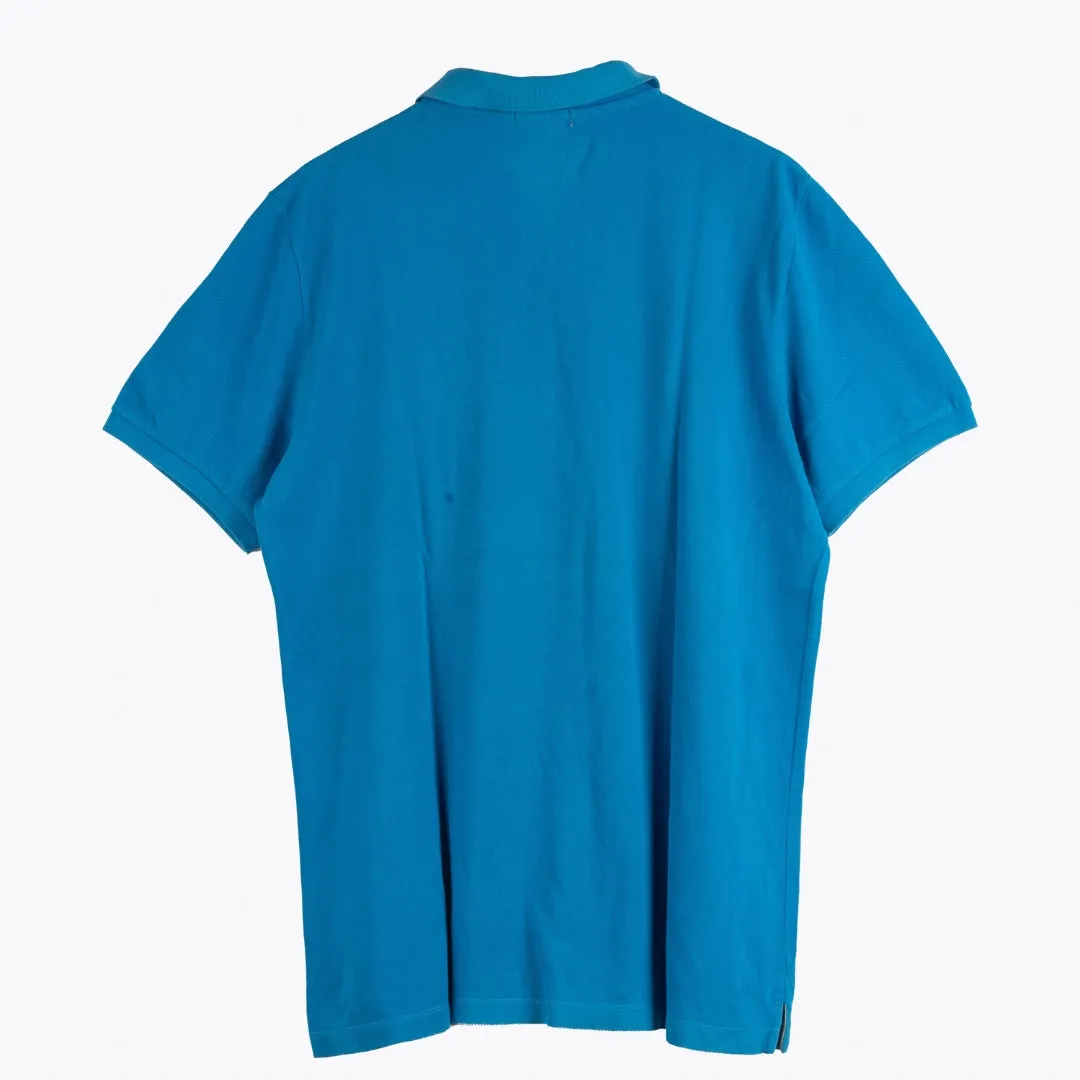 Burberry V-Neck Short Sleeve Polo Shirt