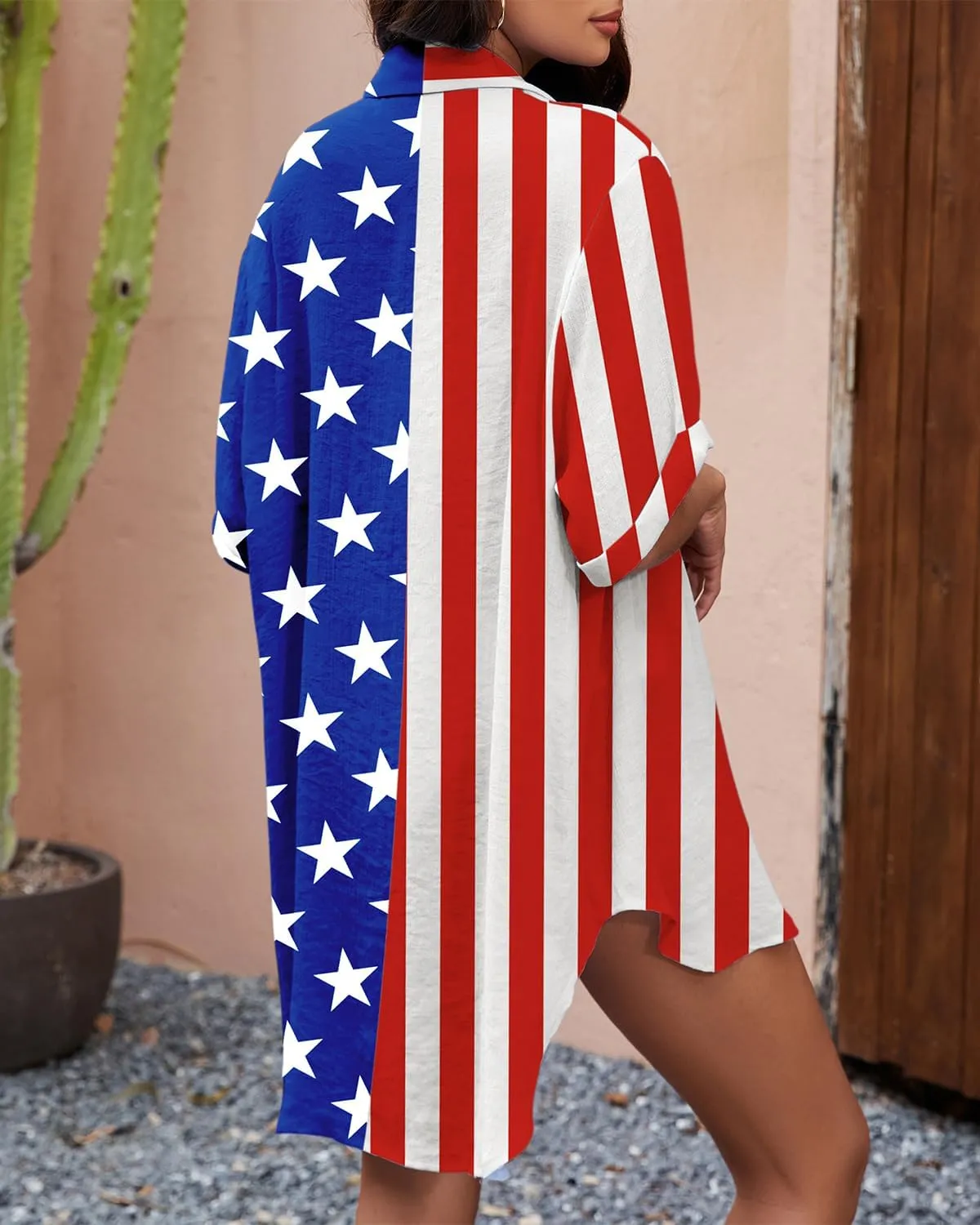 Century Star Womens Button Down Shirt Vacation Outfits Short Sleeve Shirt Dress Oversize Collared Swimsuit Coverup Blouses