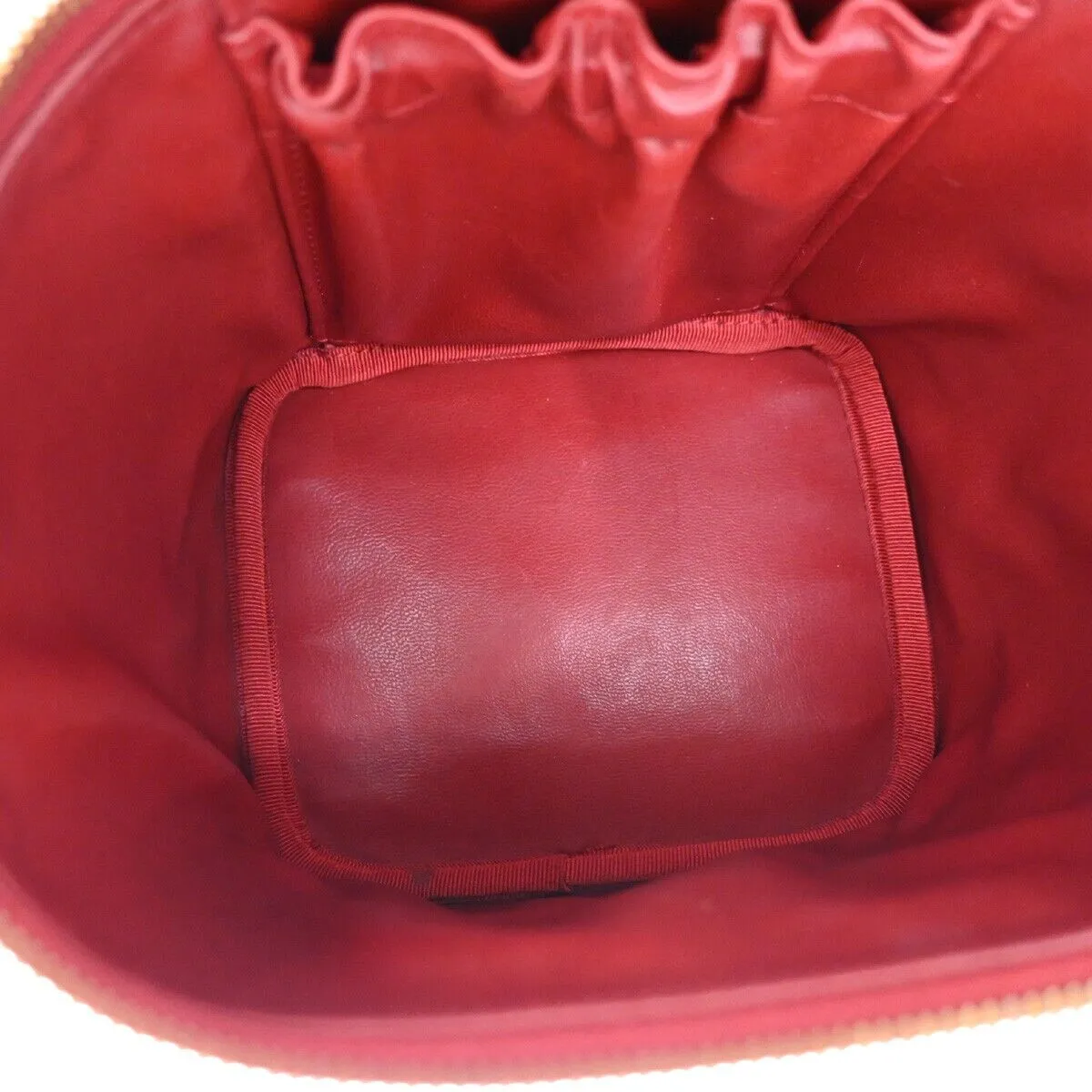 Chanel Cc Vanity Cosmetic Hand Bag