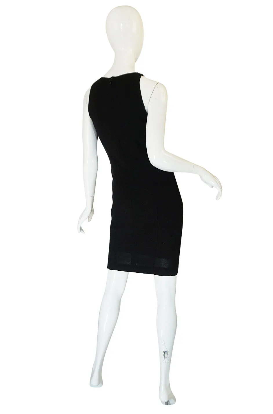 Fall 2006 Chanel Runway Little Black Fitted Stretch Dress