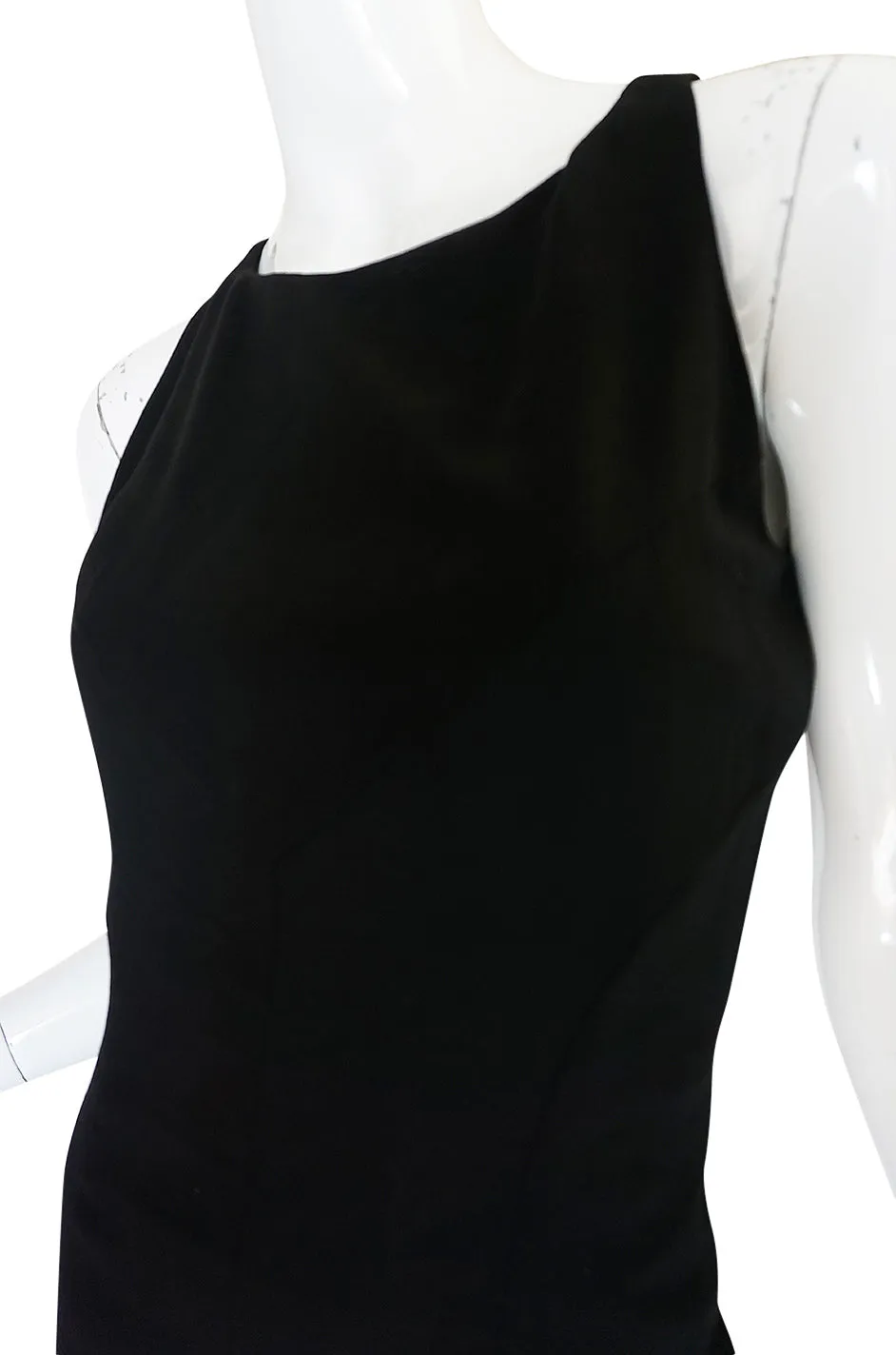Fall 2006 Chanel Runway Little Black Fitted Stretch Dress