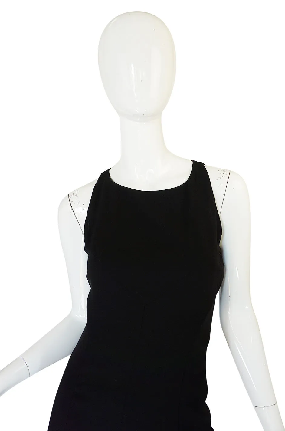 Fall 2006 Chanel Runway Little Black Fitted Stretch Dress