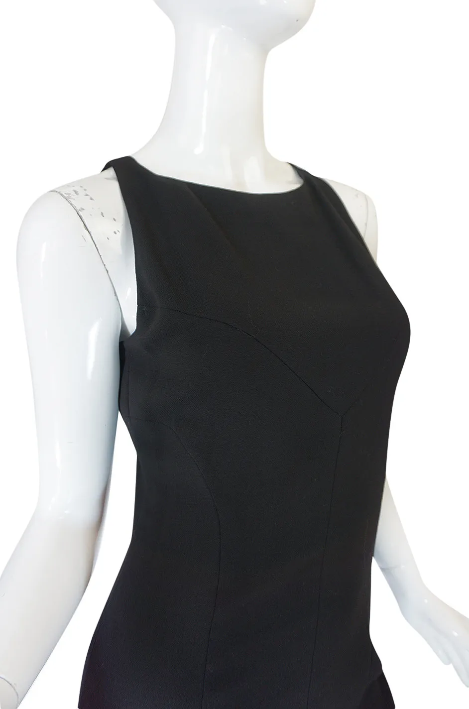 Fall 2006 Chanel Runway Little Black Fitted Stretch Dress