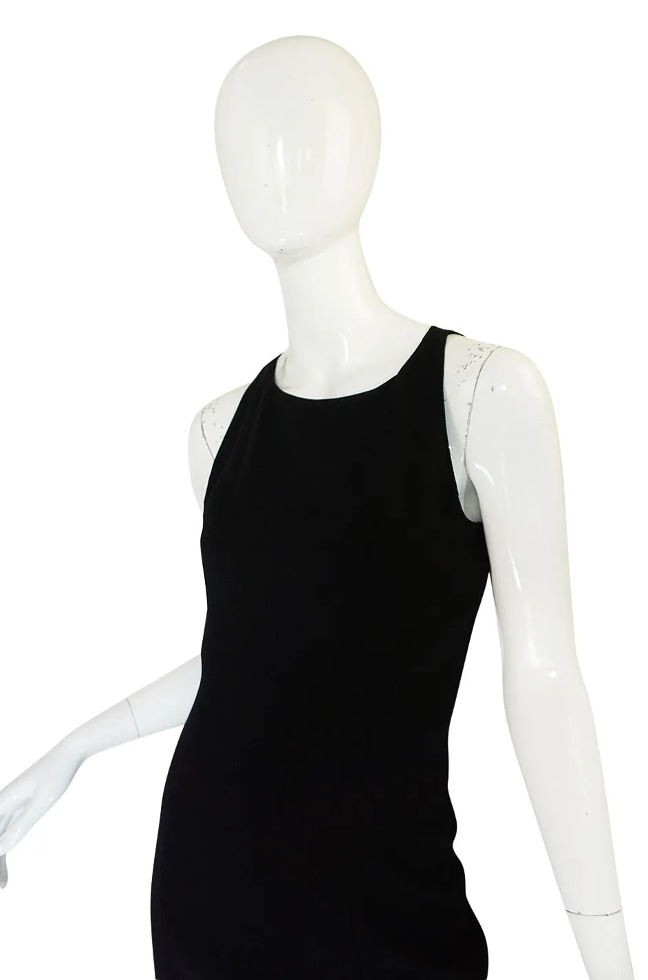 Fall 2006 Chanel Runway Little Black Fitted Stretch Dress