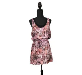 Guess - Pink Purple Blouson Dress