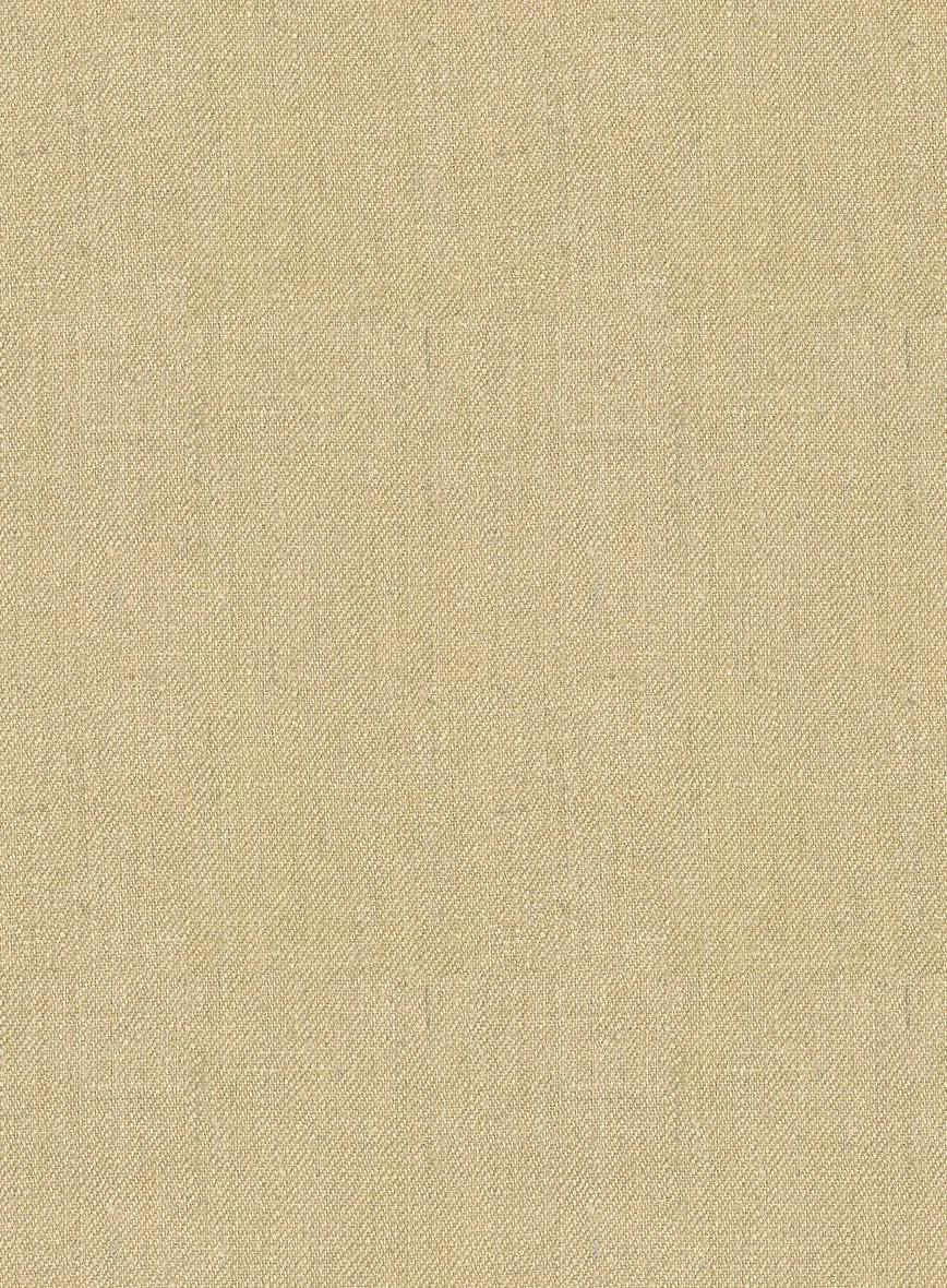 Heavy Linen Khaki Highland Trousers