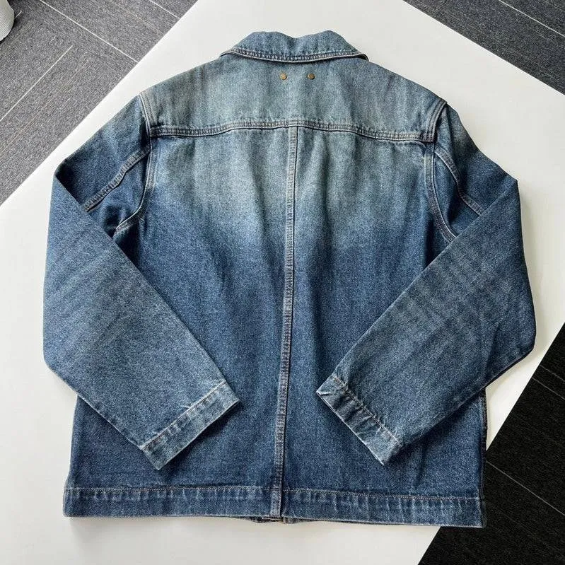 LOUIS V Workwear Denim Jacket
