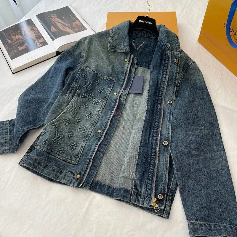 LOUIS V Workwear Denim Jacket