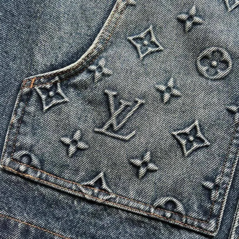LOUIS V Workwear Denim Jacket