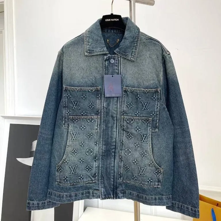 LOUIS V Workwear Denim Jacket