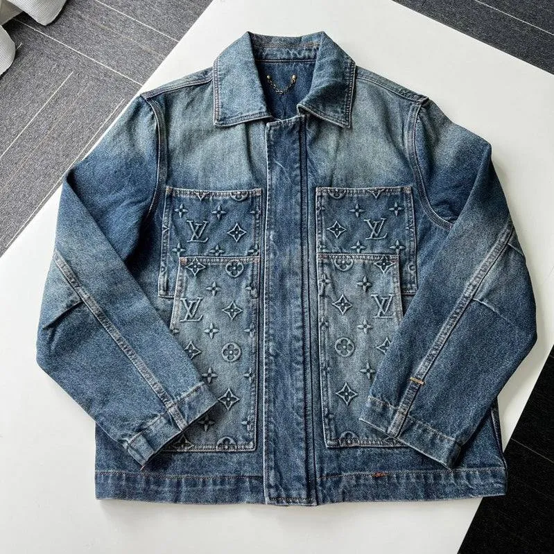 LOUIS V Workwear Denim Jacket