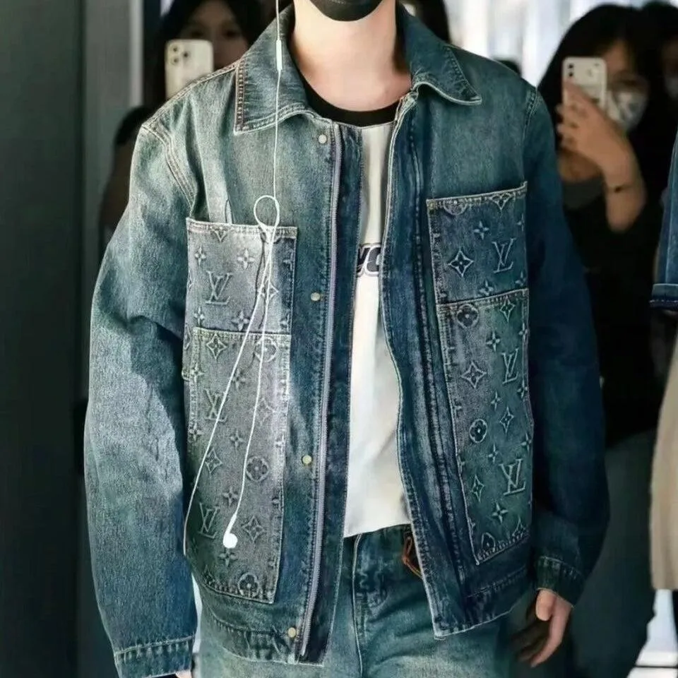 LOUIS V Workwear Denim Jacket