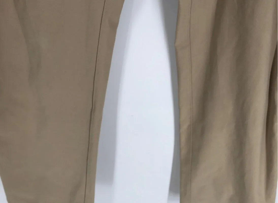 Lululemon Men's Khaki Straight Leg Trouser Pants - Size 36