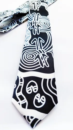Men's Tie - Stephen Hogarth -  Wandering the Land