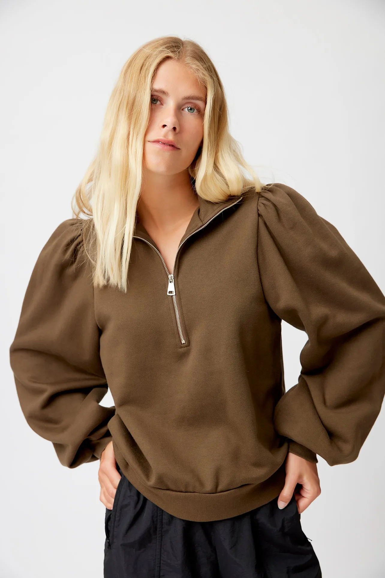 NankitaGZ Zipper Sweatshirt - Forrest