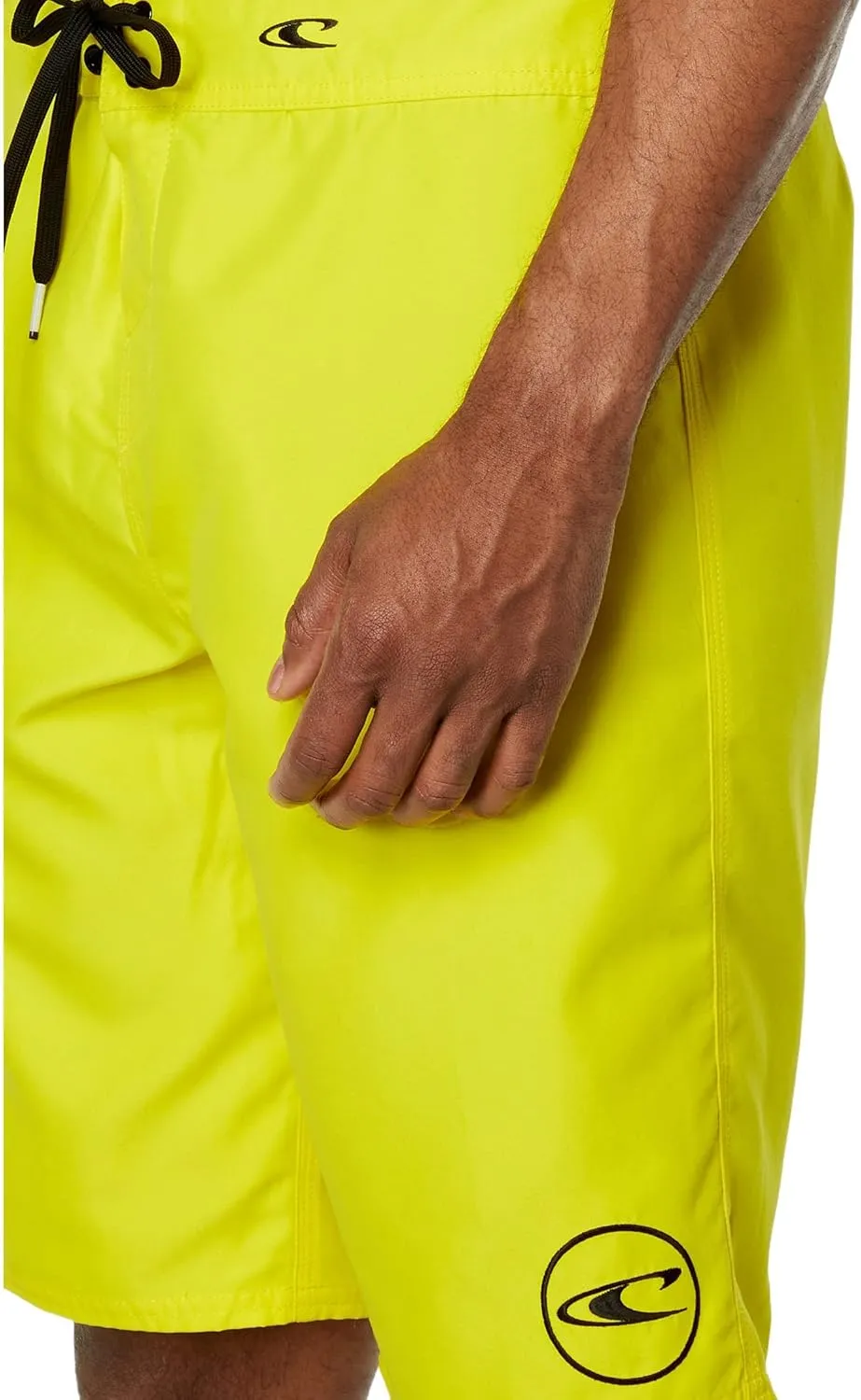 O'NEILL Men's 21 Inch Solid Boardshorts-Water Resistant Swim Trunks for Men with Quick Dry Stretch Fabric and Pockets