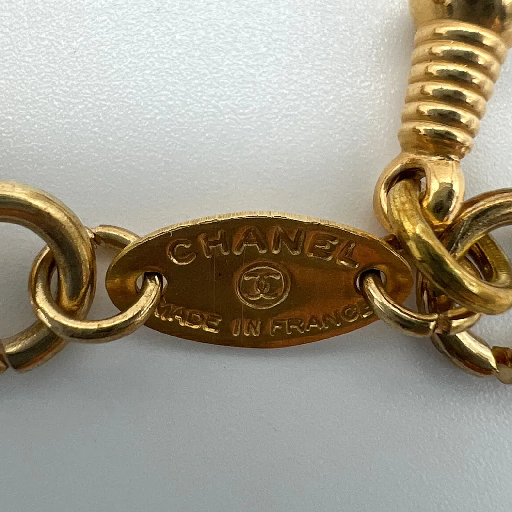 Pearl-Embellished Multi-Chain Necklace