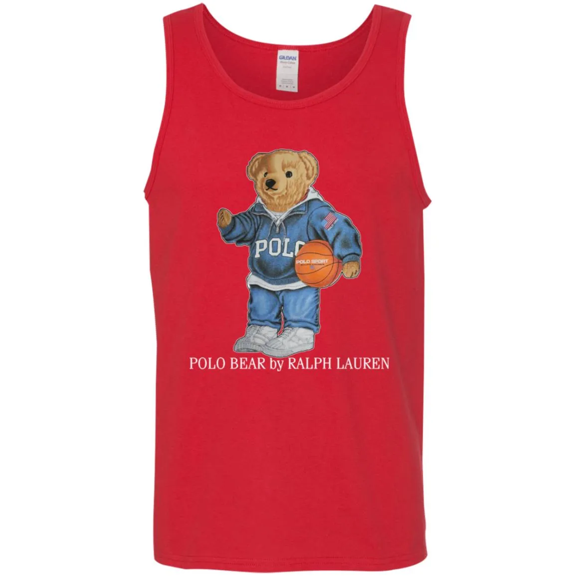 Polo Bear Ralph Lauren Men Cotton Tank