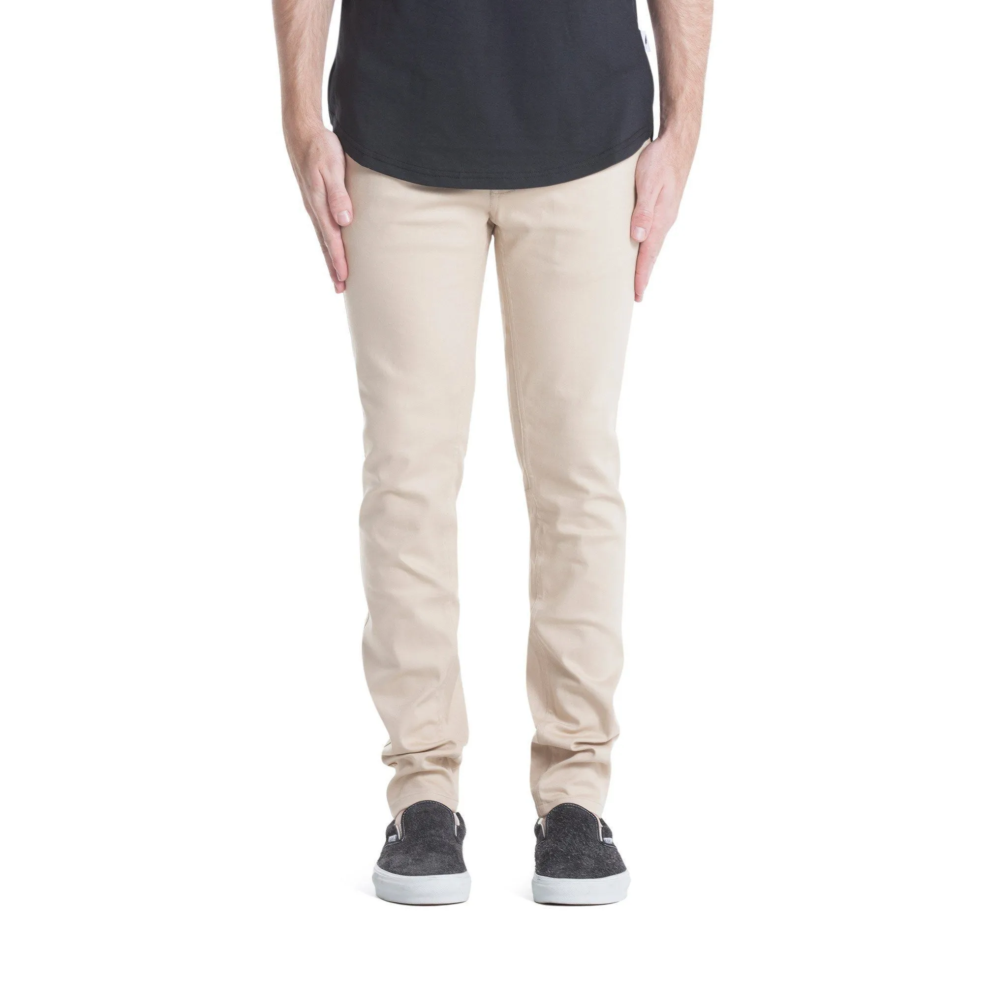 Publish Index Slim Classic Buttom Khaki Pants P1601103-KHA