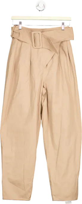 Song of Style Beige High-Waisted Trousers S