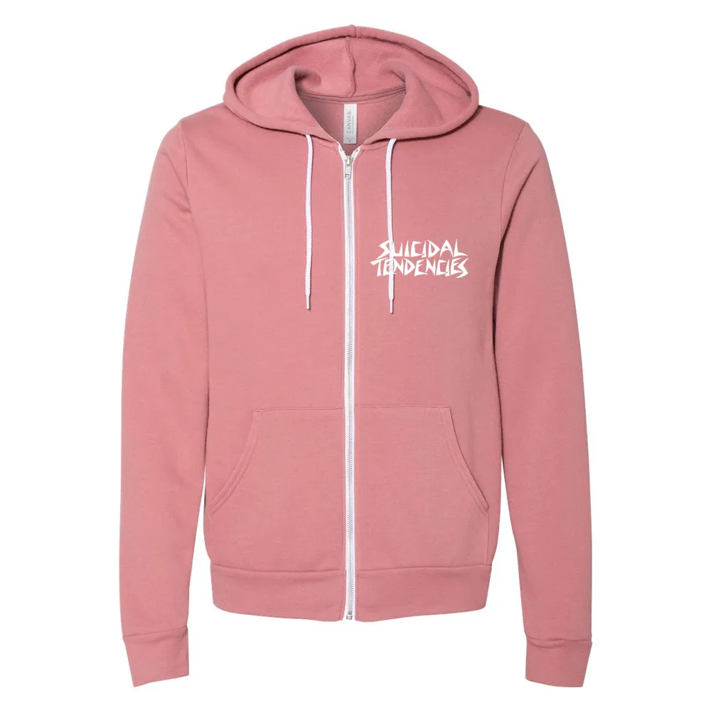 ST Logo Girl Fleece Zip-Up Hoodie