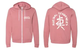 ST Logo Girl Fleece Zip-Up Hoodie