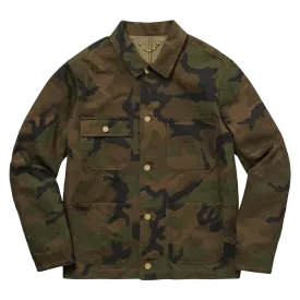 Supreme x Louis Vuitton Jacquard Denim Trucker Jacket 'Camo'