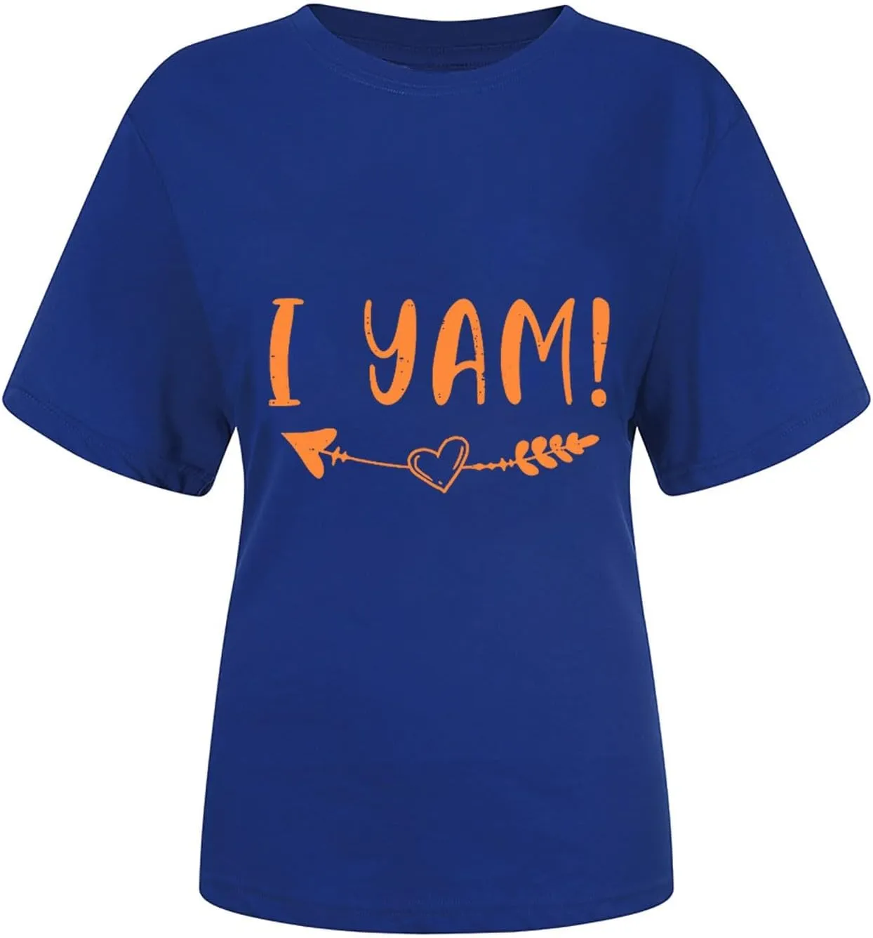 T Shirts for Women Plus Size, Womens Letter Graphic Print Tee T-Shirts Short Sleeve Tees Hide Belly Tunic Tops