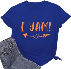 T Shirts for Women Plus Size, Womens Letter Graphic Print Tee T-Shirts Short Sleeve Tees Hide Belly Tunic Tops