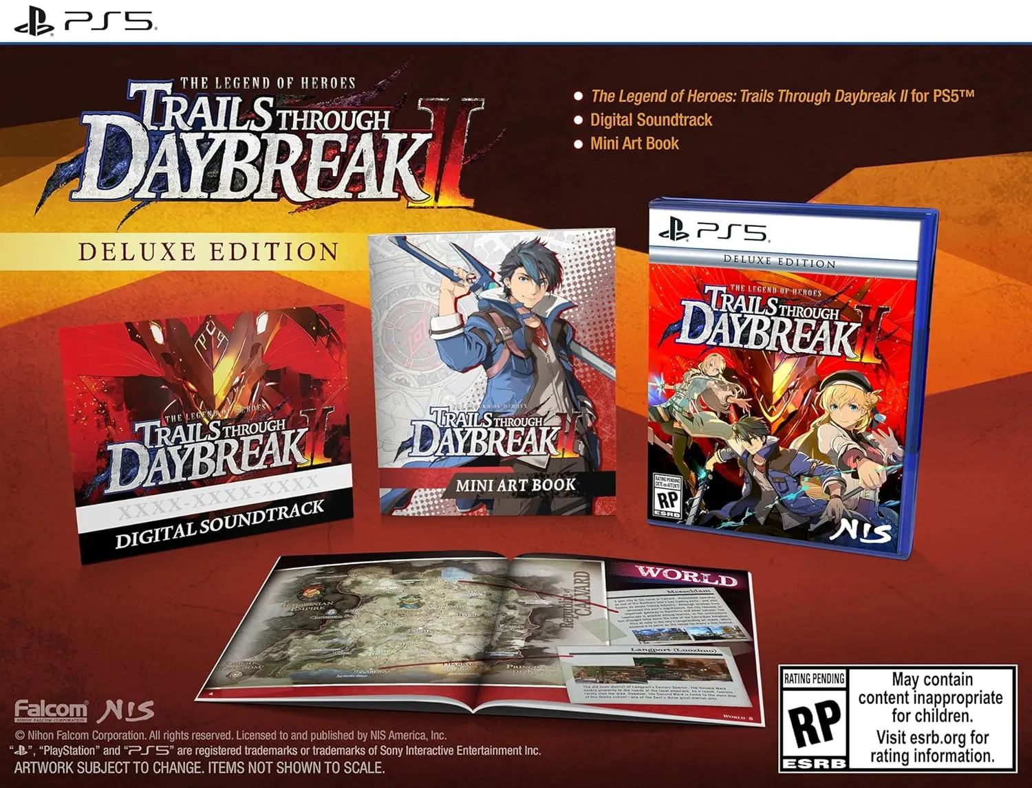 The Legend of Heroes: Trails through Daybreak II Deluxe Edition - PlayStation 5