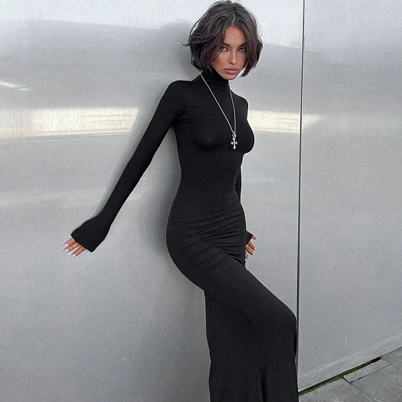 Vvsha Kaylin Long Sleeve Maxi Dress