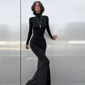 Vvsha Kaylin Long Sleeve Maxi Dress