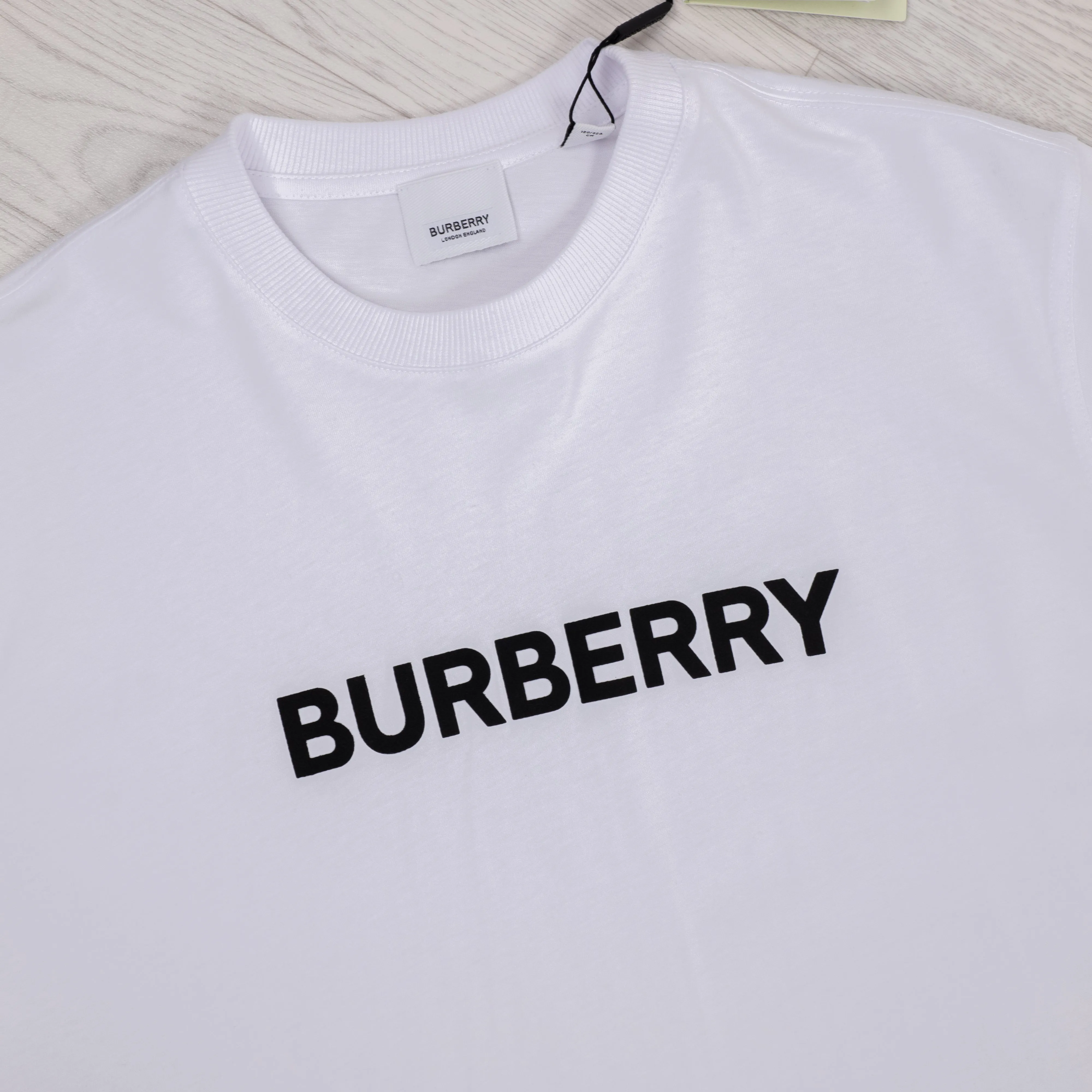 White Harriston Print T-Shirt.